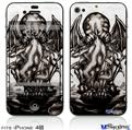 iPhone 4S Decal Style Vinyl Skin - Thulhu