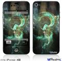 iPhone 4S Decal Style Vinyl Skin - Alone