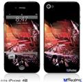 iPhone 4S Decal Style Vinyl Skin - Complexity