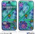 iPhone 4S Decal Style Vinyl Skin - Cell Structure