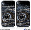 iPhone 4S Decal Style Vinyl Skin - Eye Of The Storm