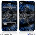 iPhone 4S Decal Style Vinyl Skin - Contrast