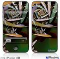 iPhone 4S Decal Style Vinyl Skin - Dimensions