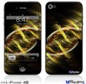 iPhone 4S Decal Style Vinyl Skin - Dna