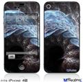 iPhone 4S Decal Style Vinyl Skin - Dusty