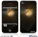 iPhone 4S Decal Style Vinyl Skin - Fireball