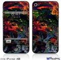 iPhone 4S Decal Style Vinyl Skin - 6D