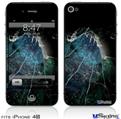 iPhone 4S Decal Style Vinyl Skin - Aquatic 2