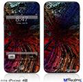 iPhone 4S Decal Style Vinyl Skin - Architectural