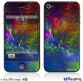 iPhone 4S Decal Style Vinyl Skin - Fireworks