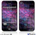 iPhone 4S Decal Style Vinyl Skin - Cubic