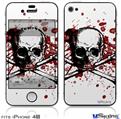 iPhone 4S Decal Style Vinyl Skin - Bleed so Pretty