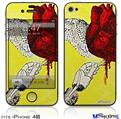 iPhone 4S Decal Style Vinyl Skin - Empathically Simulated