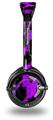 Purple Leopard Decal Style Skin fits Skullcandy Lowrider Headphones (HEADPHONES  SOLD SEPARATELY)