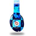 WraptorSkinz Skin Decal Wrap compatible with Beats Studio (Original) Headphones Blue Star Checkers Skin Only (HEADPHONES NOT INCLUDED)