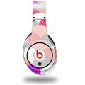 WraptorSkinz Skin Decal Wrap compatible with Beats Studio (Original) Headphones Brushed Circles Pink Skin Only (HEADPHONES NOT INCLUDED)