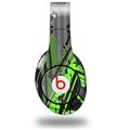 WraptorSkinz Skin Decal Wrap compatible with Beats Studio (Original) Headphones Baja 0032 Neon Green Skin Only (HEADPHONES NOT INCLUDED)