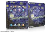 iPad Skin - Vincent Van Gogh Starry Night (fits iPad2 and iPad3)