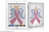 iPad Skin - Angel Ribbon Hope (fits iPad2 and iPad3)