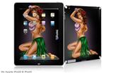 iPad Skin - Hula Girl Pin Up (fits iPad2 and iPad3)
