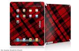 iPad Skin - Red Plaid (fits iPad2 and iPad3)