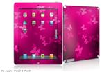 iPad Skin - Bokeh Butterflies Hot Pink (fits iPad2 and iPad3)