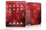 iPad Skin - Bokeh Butterflies Red (fits iPad2 and iPad3)