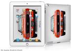 iPad Skin - 1969 Chevy Camaro Orange 3813 (fits iPad2 and iPad3)