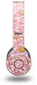 WraptorSkinz Skin Decal Wrap compatible with Beats Wireless (Original) Headphones Flowers Pattern 12 Skin Only (HEADPHONES NOT INCLUDED)