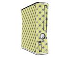 Kearas Daisies Yellow Decal Style Skin for XBOX 360 Slim Vertical