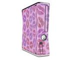Pink Lips Decal Style Skin for XBOX 360 Slim Vertical