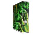 Broccoli Decal Style Skin for XBOX 360 Slim Vertical