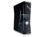Frost Decal Style Skin for XBOX 360 Slim Vertical