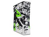 Baja 0018 Lime Green Decal Style Skin for XBOX 360 Slim Vertical