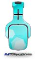 Bokeh Hex Neon Teal Decal Style Skin (fits Tritton AX Pro Gaming Headphones - HEADPHONES NOT INCLUDED) 