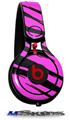 WraptorSkinz Skin Decal Wrap compatible with Beats Mixr Headphones Pink Tiger Skin Only (HEADPHONES NOT INCLUDED)