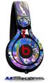 WraptorSkinz Skin Decal Wrap compatible with Beats Mixr Headphones Vortices Skin Only (HEADPHONES NOT INCLUDED)