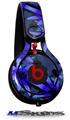 WraptorSkinz Skin Decal Wrap compatible with Beats Mixr Headphones Daisy Blue Skin Only (HEADPHONES NOT INCLUDED)