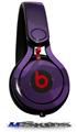 WraptorSkinz Skin Decal Wrap compatible with Beats Mixr Headphones Bokeh Hearts Purple Skin Only (HEADPHONES NOT INCLUDED)