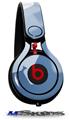 WraptorSkinz Skin Decal Wrap compatible with Beats Mixr Headphones Bokeh Squared Blue Skin Only (HEADPHONES NOT INCLUDED)