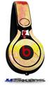 WraptorSkinz Skin Decal Wrap compatible with Beats Mixr Headphones Painting Yellow Splash Skin Only (HEADPHONES NOT INCLUDED)