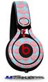 WraptorSkinz Skin Decal Wrap compatible with Beats Mixr Headphones Donuts Blue Skin Only (HEADPHONES NOT INCLUDED)
