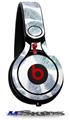 WraptorSkinz Skin Decal Wrap compatible with Beats Mixr Headphones Blue Green Lips Skin Only (HEADPHONES NOT INCLUDED)