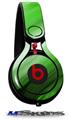 WraptorSkinz Skin Decal Wrap compatible with Beats Mixr Headphones Paint Blend Green Skin Only (HEADPHONES NOT INCLUDED)