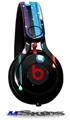 WraptorSkinz Skin Decal Wrap compatible with Beats Mixr Headphones Color Drops Skin Only (HEADPHONES NOT INCLUDED)