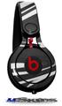 WraptorSkinz Skin Decal Wrap compatible with Beats Mixr Headphones Black Marble Skin Only (HEADPHONES NOT INCLUDED)