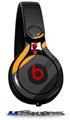 WraptorSkinz Skin Decal Wrap compatible with Beats Mixr Headphones Jagged Camo Orange Skin Only (HEADPHONES NOT INCLUDED)