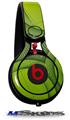 WraptorSkinz Skin Decal Wrap compatible with Beats Mixr Headphones Offset Spiro Skin Only (HEADPHONES NOT INCLUDED)