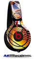 WraptorSkinz Skin Decal Wrap compatible with Beats Mixr Headphones Solar Flares Skin Only (HEADPHONES NOT INCLUDED)