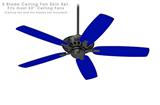 Solids Collection Royal Blue - Ceiling Fan Skin Kit fits most 52 inch fans (FAN and BLADES SOLD SEPARATELY)